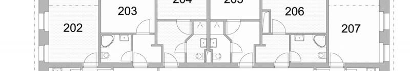 Půdorysy podlaží - HOTEL BERG – ubytování v romantickém hotelu na břehu Máchova jezera