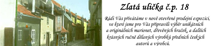 Pozvánka do nově otevřené Zlaté uličky - Pension Pohádka Praha - ubytování Malá Strana Praha - Penzion Hotel Praha Malá Strana