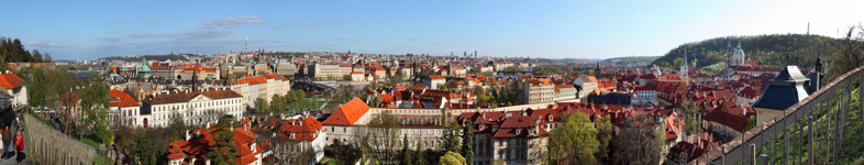 View of Mala Strana - Accommodation Lesser Town Prague - Pension Pohadka Prague