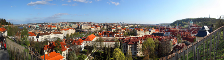 View of Mala Strana - Accommodation Lesser Town Prague - Pension Pohadka Prague