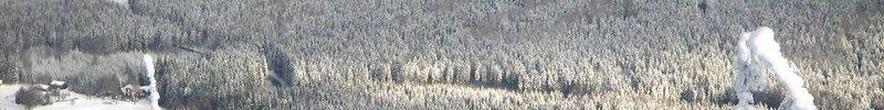 Harrachov z ptačí perspektivy v zimě - M+M apartmán***