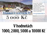 Cadeaubon voor de huisvesting en diensten in het guesthouse - Penzion Uko - Bedrichov in IJzergebergte