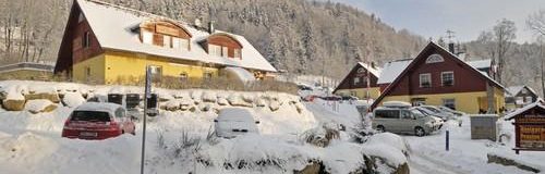 Pension UKO - Winter 2010 - Penzion Uko - Bedrichov im Isergebirge