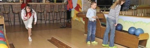 Children's bowling - Penzion Uko - Bedrichov in Jizera Mountains