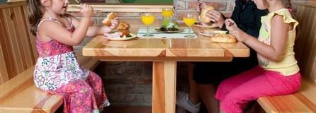 Frühstück im Restaurant - Penzion Uko - Bedrichov im Isergebirge
