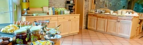 Breakfast buffet - Penzion Uko - Bedrichov in Jizera Mountains