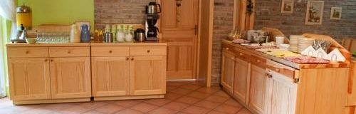 Breakfast buffet - Penzion Uko - Bedrichov in Jizera Mountains