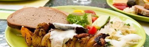 Gegrilde specialiteiten - Penzion Uko - Bedrichov in IJzergebergte