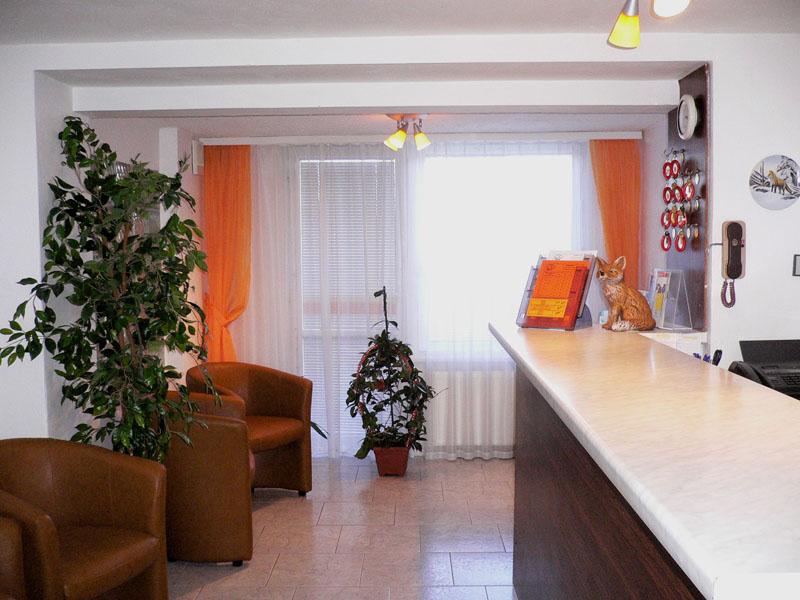 recepce - Pension FOX