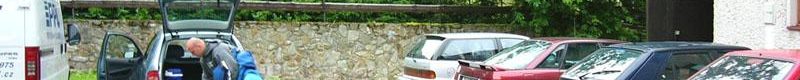 Parking - Zakwaterowanie Benecko - Top Hotel