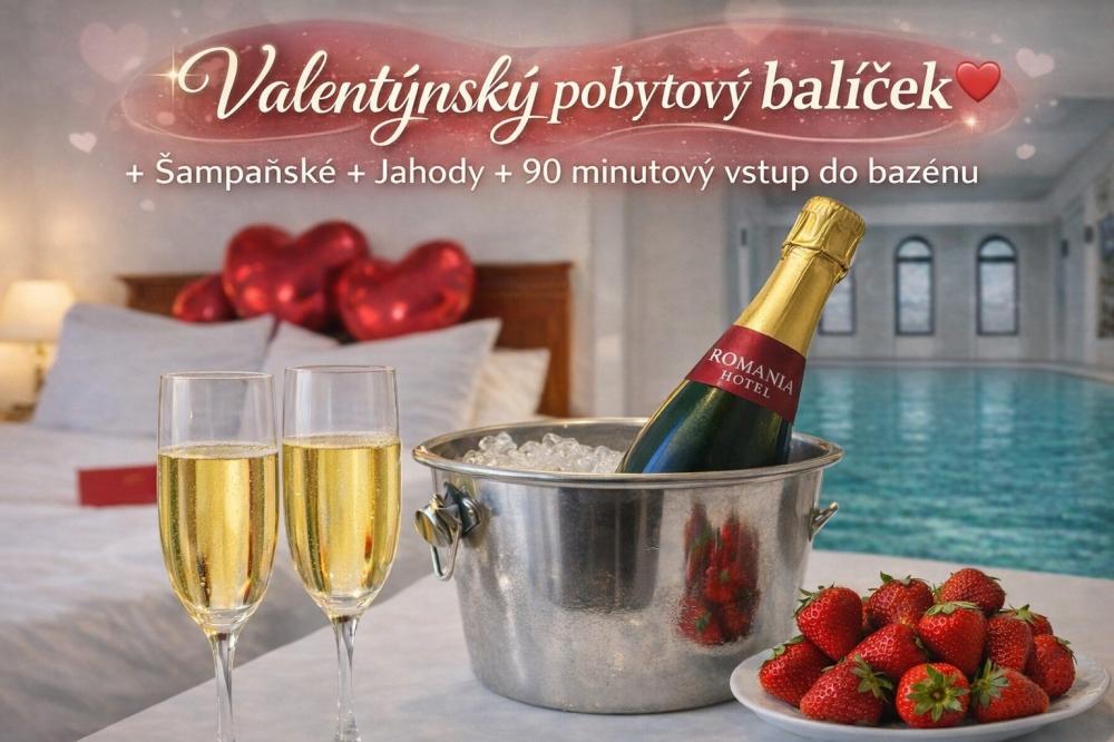 HOTEL ROMANIA - Romantický Valentýn v Hotelu Romania 