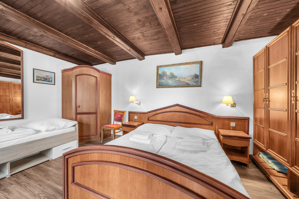 Třílůžkový pokoj Superior s terasou No:114 (Dog Friendly)