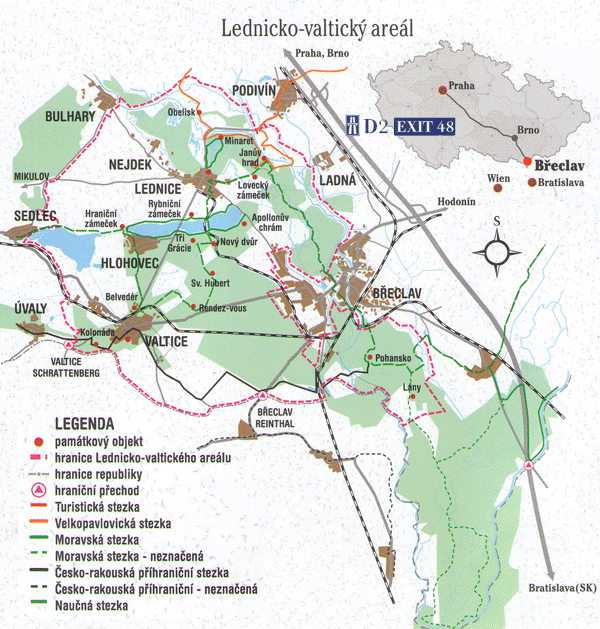 mapa lednice na moravě LVA mapa lednice na moravě