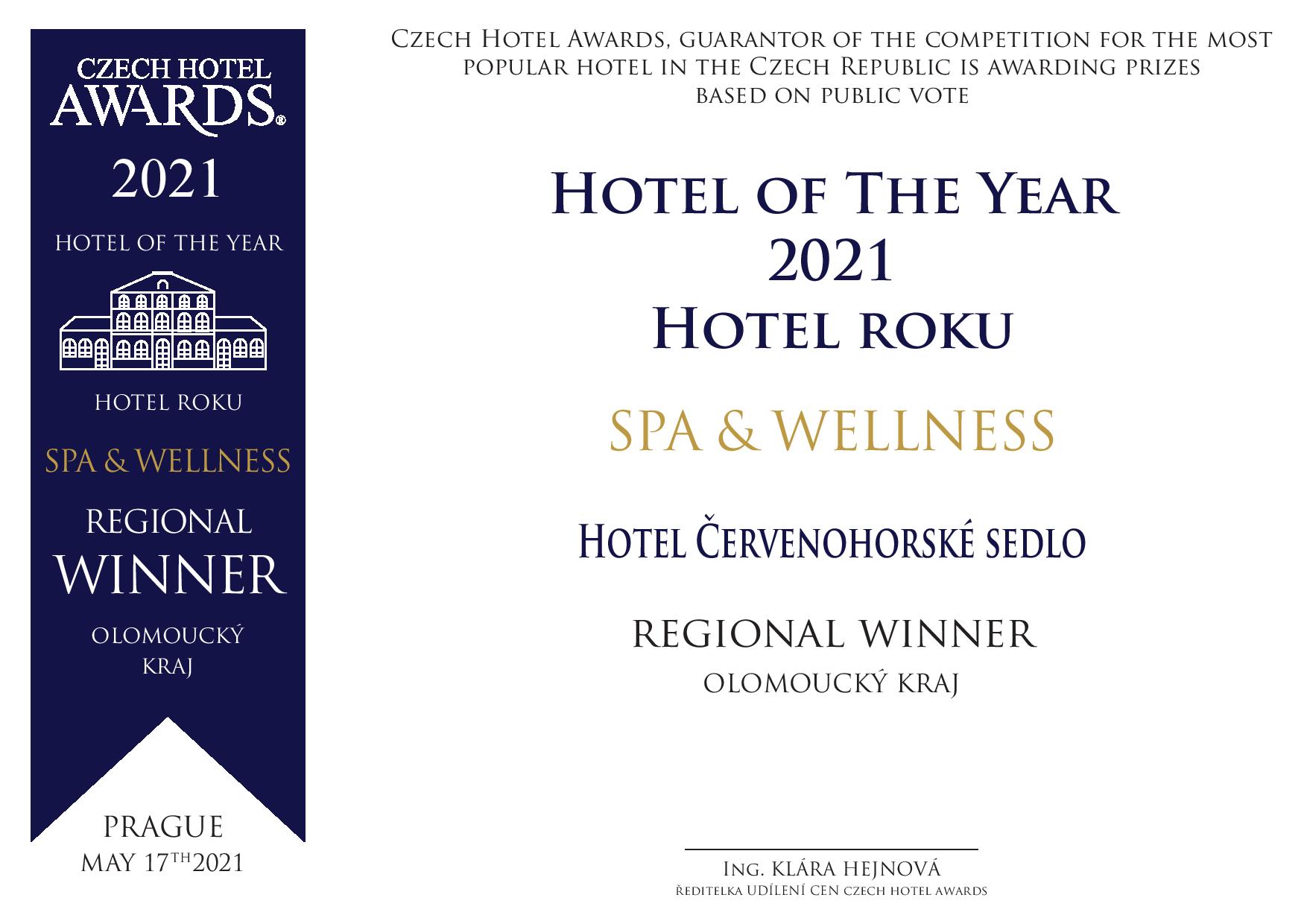 Ocenění Czech Hotel Awards