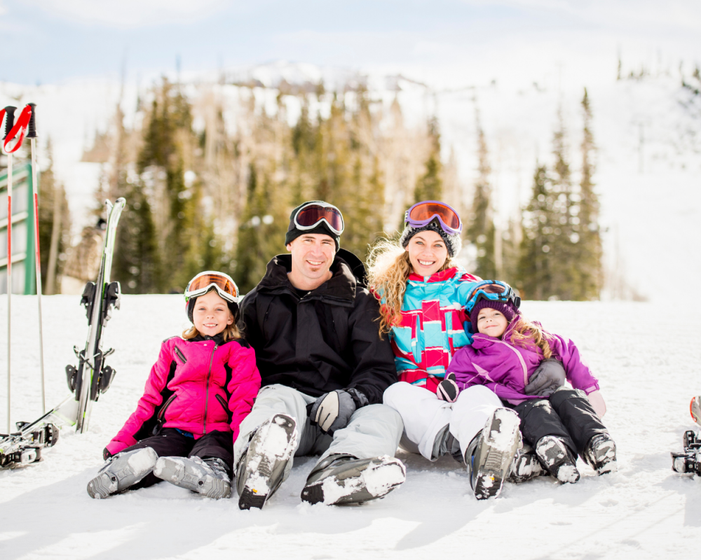 Zimní rodinná dovolená ve Stráni plná zážitků
