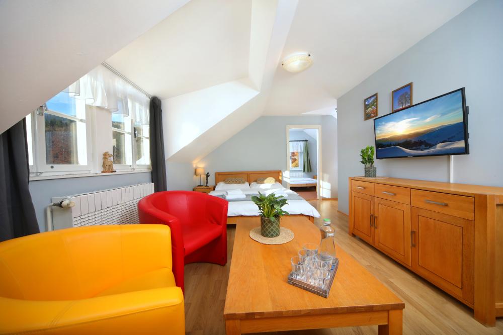 Velké rodinné apartmá 60 m2