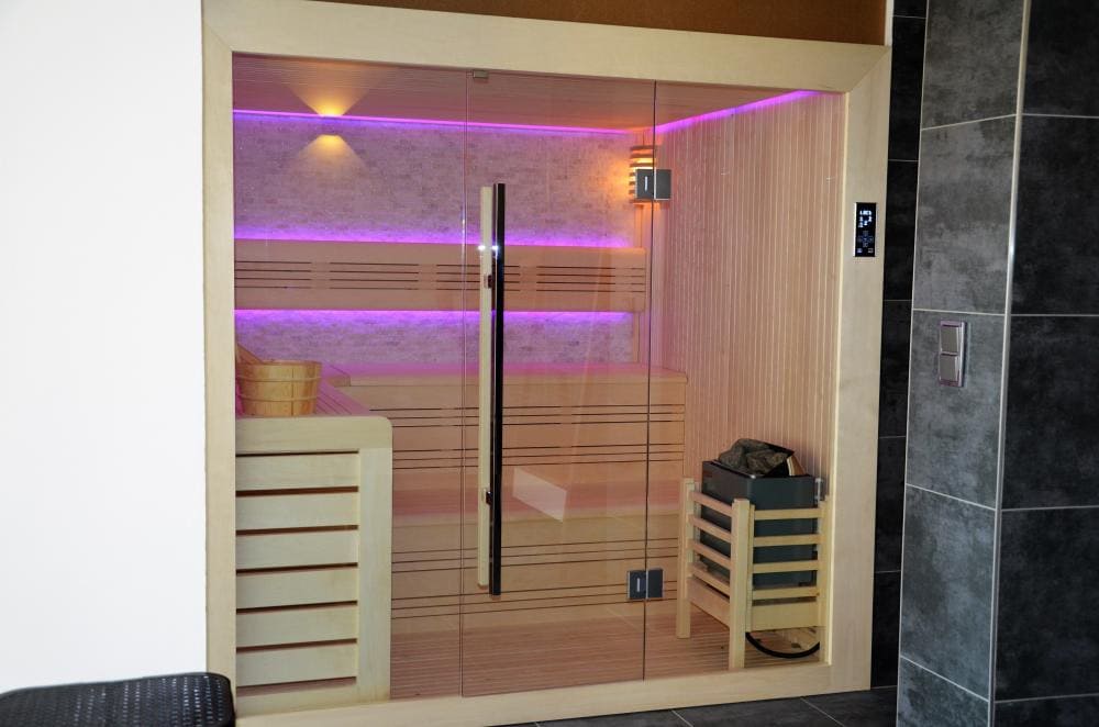 Sauna v JBX Resort Apartments Lipno