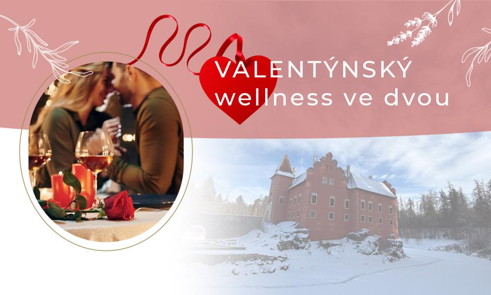 VALENTÝNSKÝ WELLNESS POBYT PRO DVA