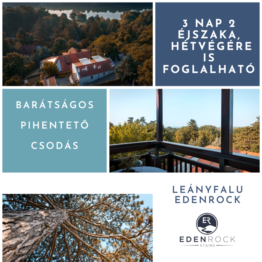 3 nap két éjszaka, félpanzióval