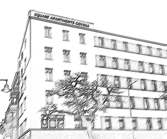 Square Apartment Gdynia