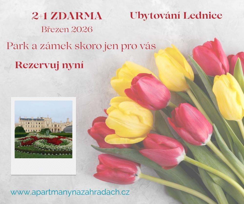 2+1 zdarma - Březen 2026