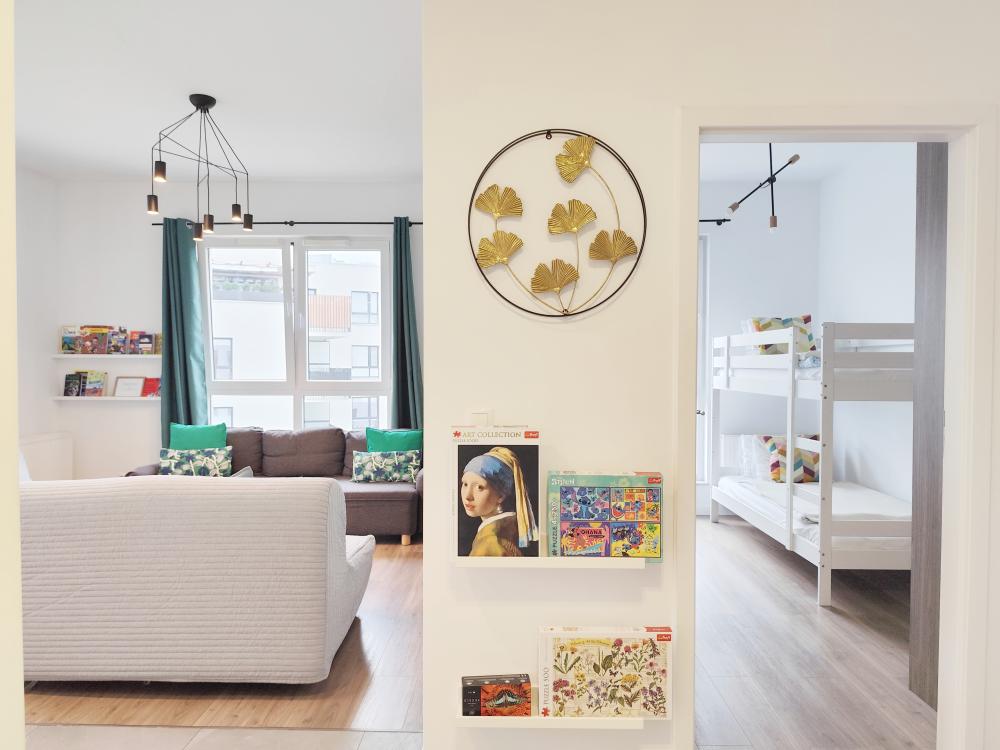 Chill Apartments Ursynów Premium - 10 osób (3 sypialnie)