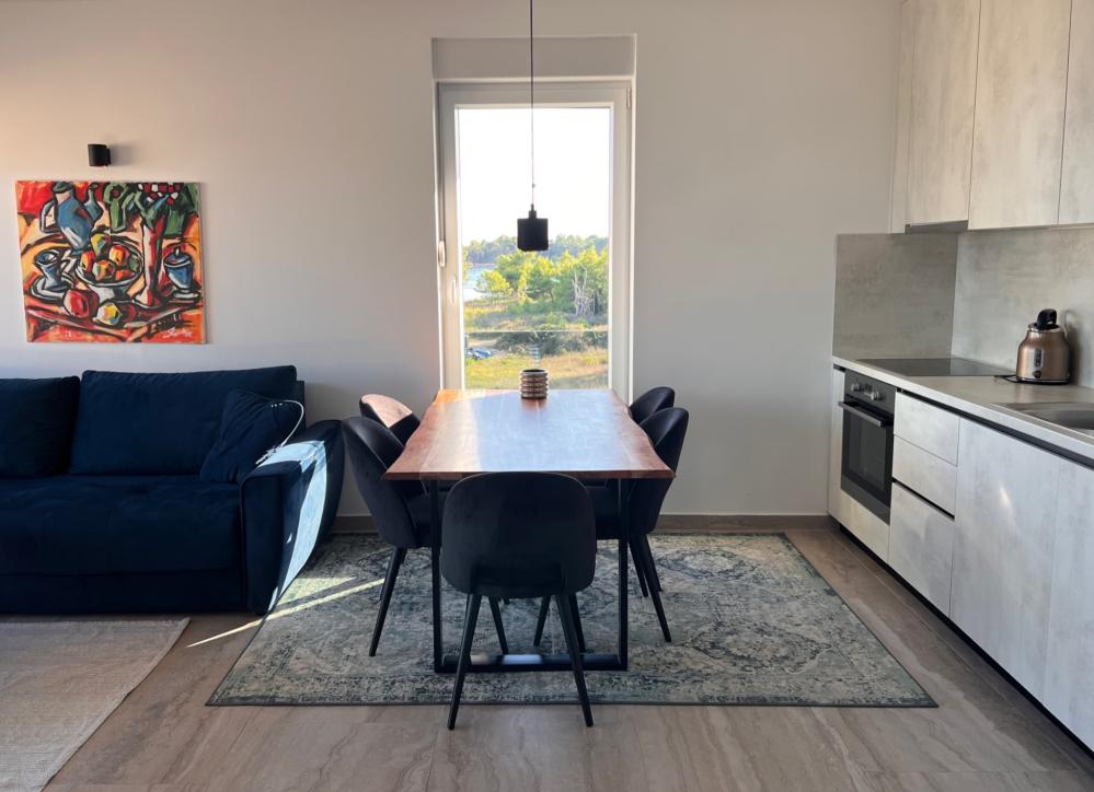 Apartmán|1 ložnice|výhled do zahrady