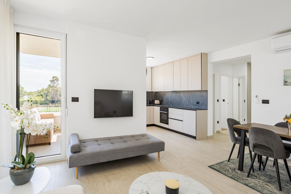 Apartmán|3 ložnice|výhled do zahrady