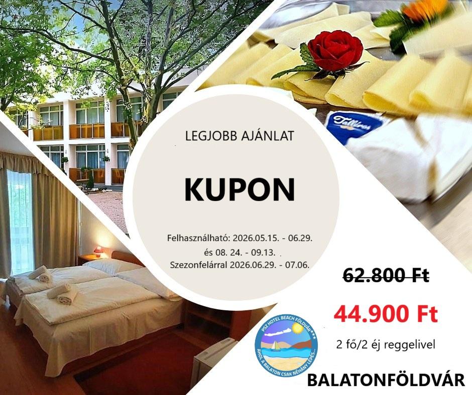 Kuponos ajánlat 30% kedvezménnyel