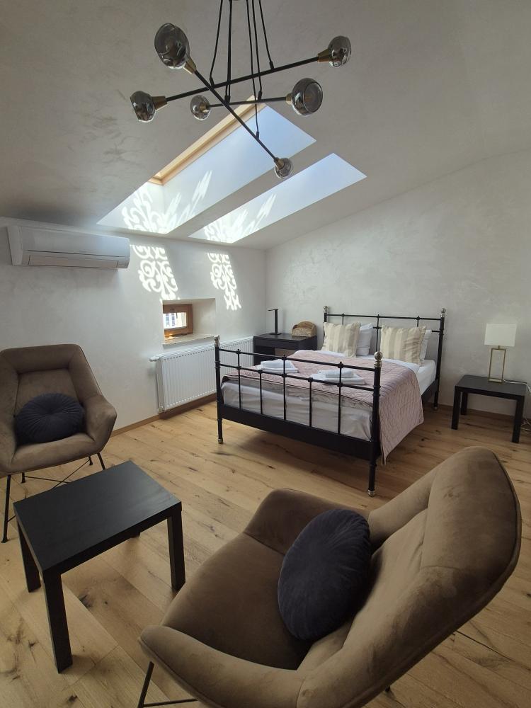 Apartament typu studio z łóżkiem podwójnym MIODOWA