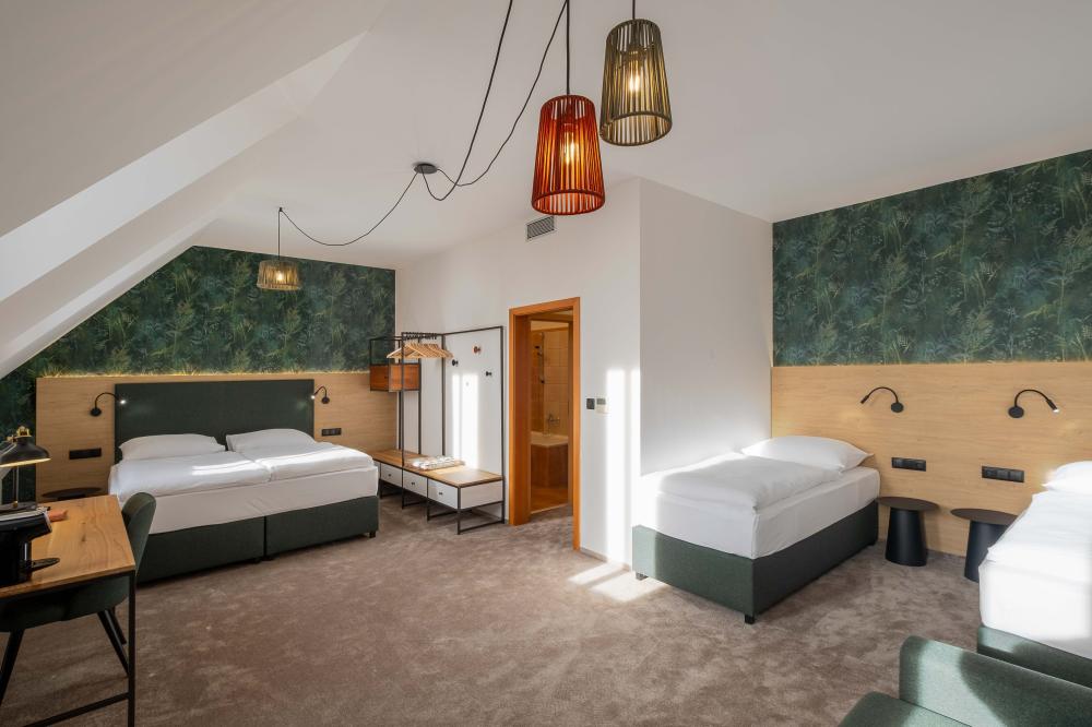 Čtyřlůžkové studio superior