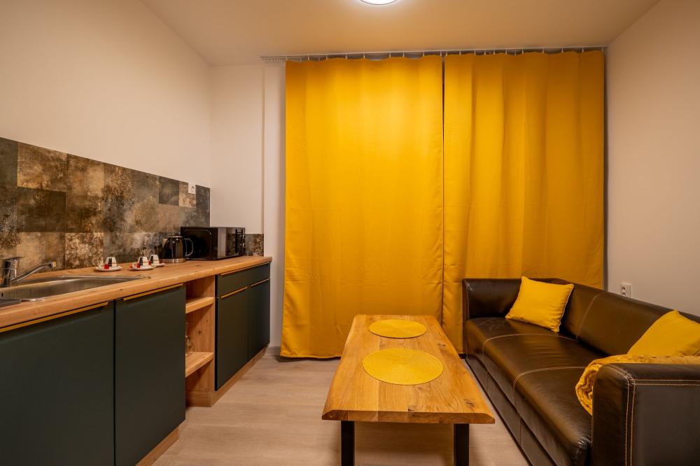 Apartmán pre 2 osoby s terasou a výhľadom na wellness