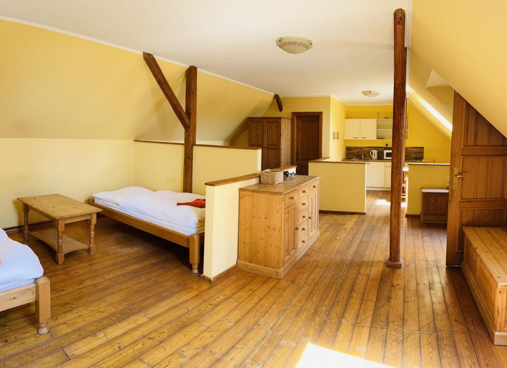 Oranžový apartmán