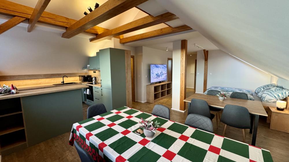 A8 Dvoupokojový apartmán s kuchyní