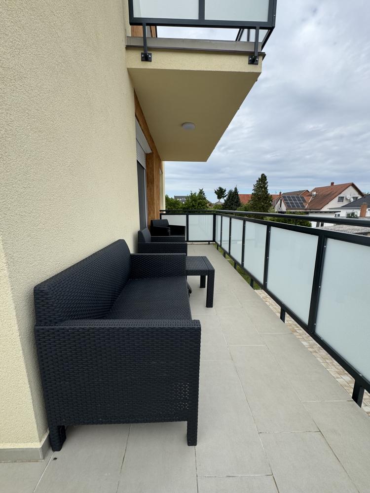 Két hálószobás apartman erkéllyel