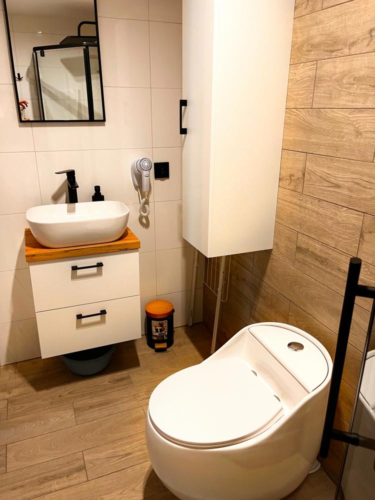 Apartament 2 osobowy widok ze wspólnego tarasu na Pieniny