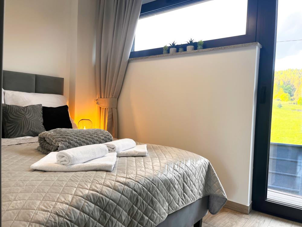 Apartament 4 osobowy z widokiem na Pieniny, Tatry oraz Jezioro Czorsztyńskie