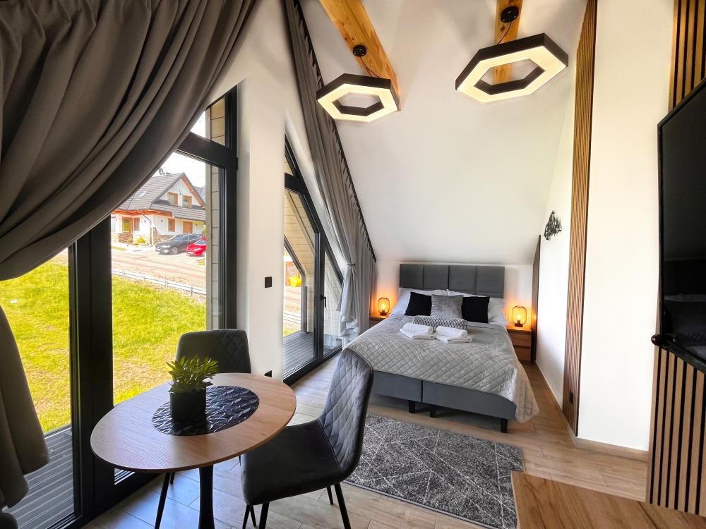 Apartament 7 osobowy z widokiem na Pieniny, Tatry oraz Jezioro Czorsztyńskie