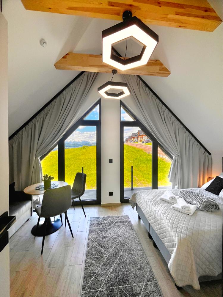 Apartament 7 osobowy z widokiem na Pieniny, Tatry oraz Jezioro Czorsztyńskie