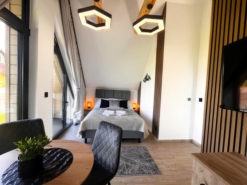 Apartament 7 osobowy z widokiem na Pieniny, Tatry oraz Jezioro Czorsztyńskie