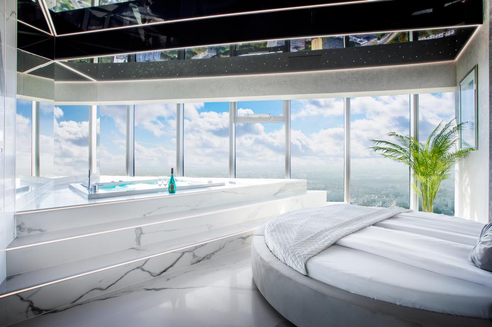 Apartament Penthouse z Jakuzzi