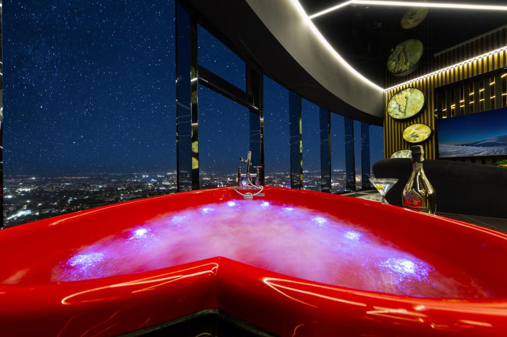 Apartament z Jakuzzi "Czerwone Serce" i Sauną