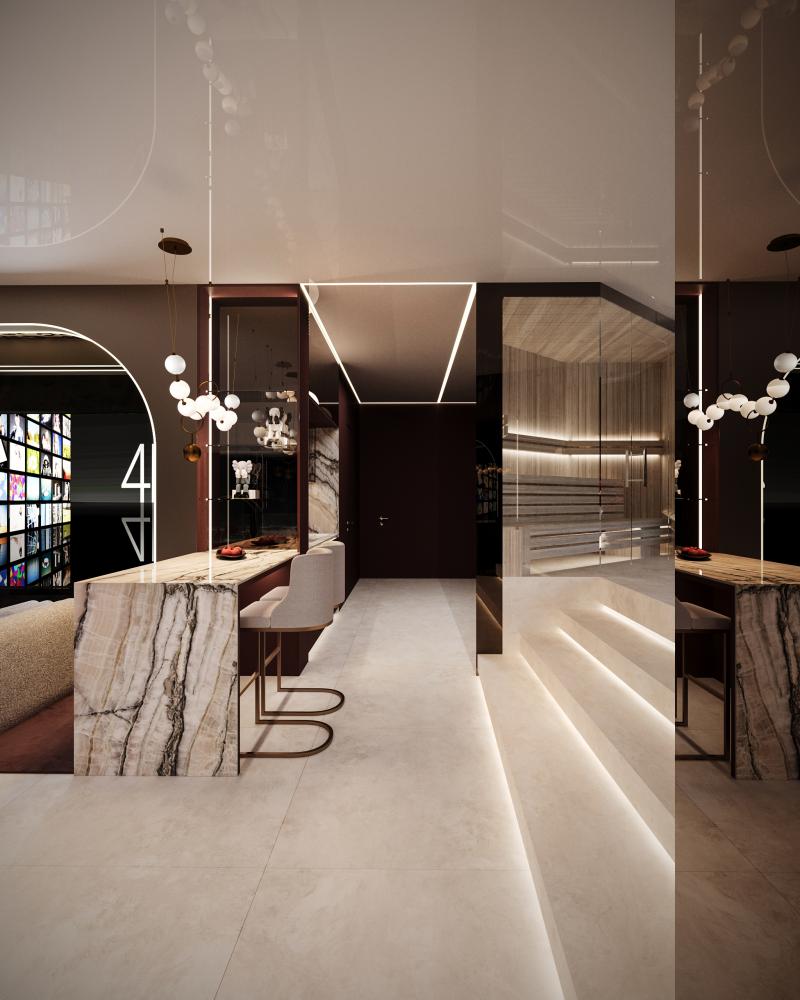 Luksusowy Penthouse z Prywatnym SPA i Kinem ze strefą Gier