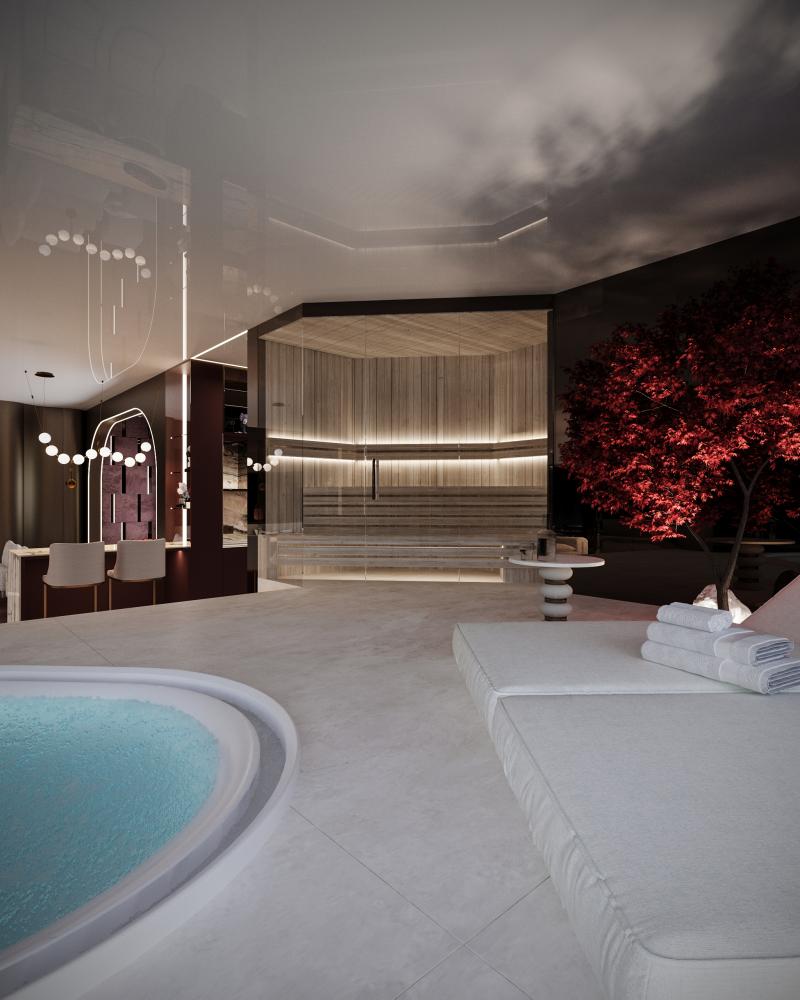 Luksusowy Penthouse z Prywatnym SPA i Kinem ze strefą Gier