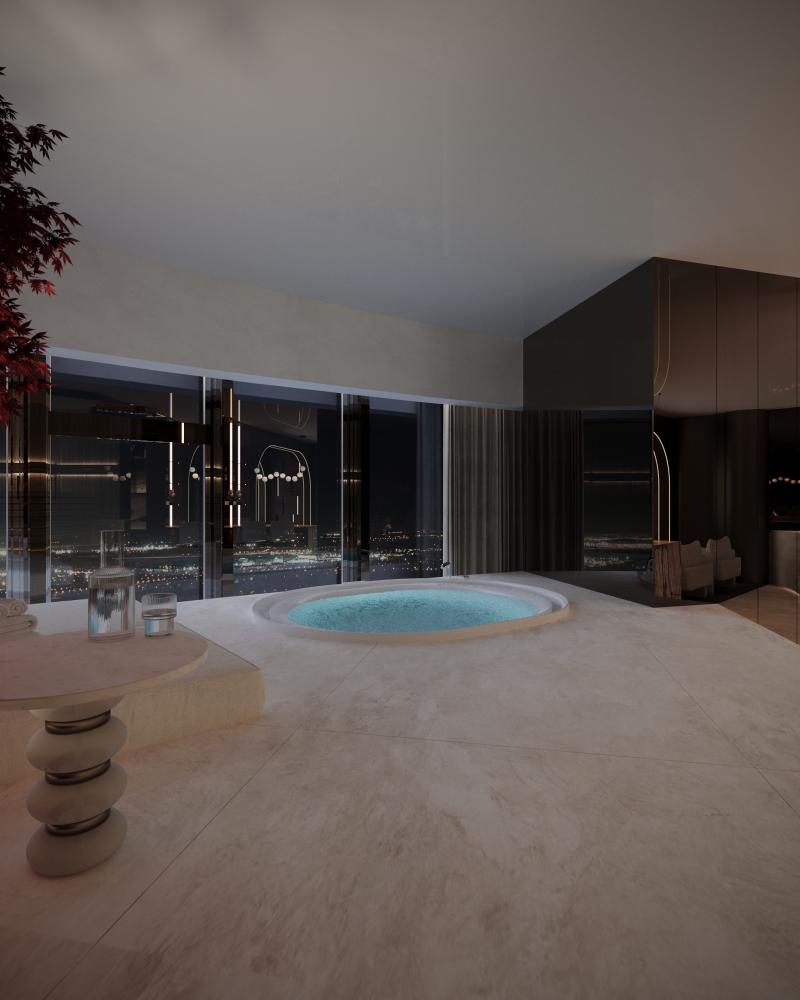 Luksusowy Penthouse z Prywatnym SPA i Kinem ze strefą Gier