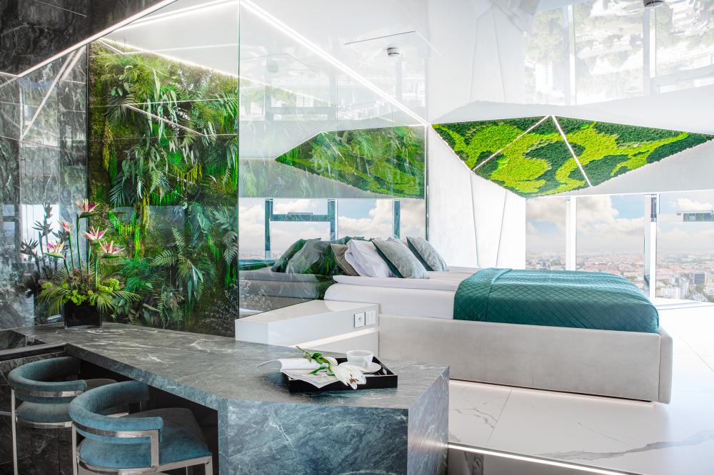 Apartament "Amazonia" z Jakuzzi i Sauną