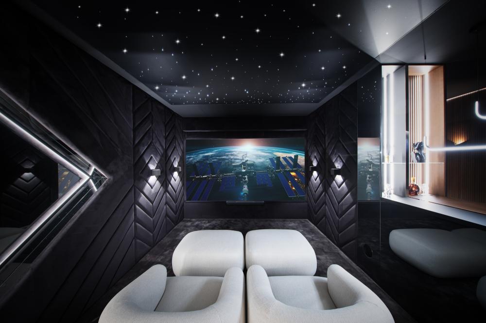 Apartament “Cave” z Jakuzzi i Sauną na 48 piętrze