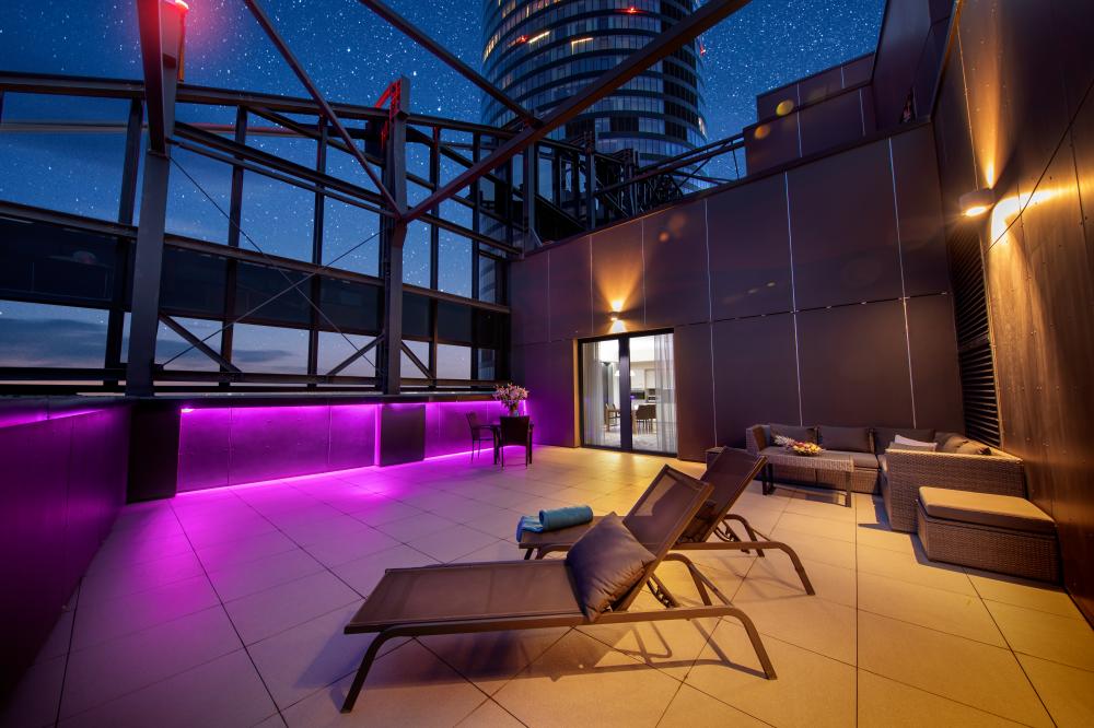 Apartament Deluxe z tarasem