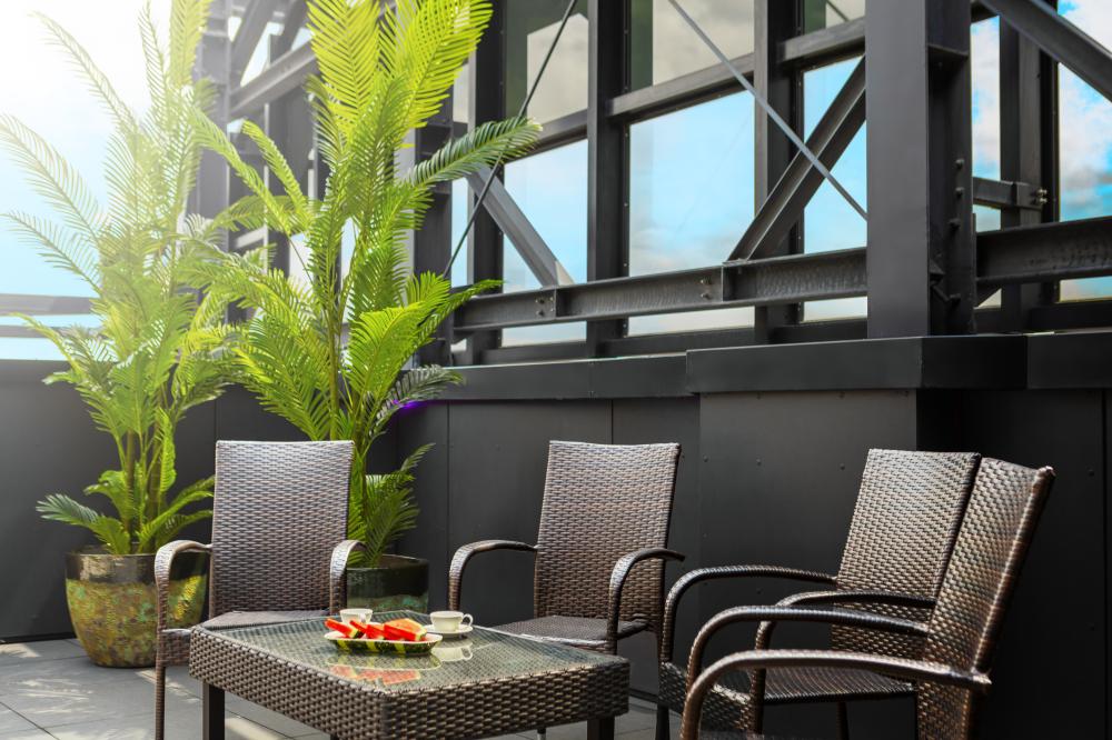 Apartament Deluxe z tarasem