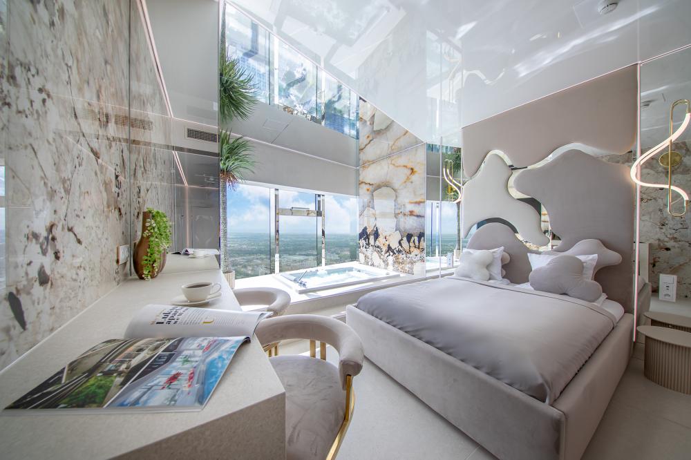 Apartament “Patagonia” z Jakuzzi na 46 Piętrze